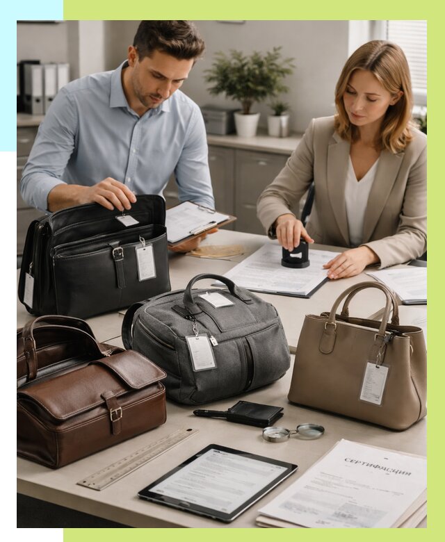 Сертификация сумок в Дальнереченске от 7643 руб. | Алешин-Длн