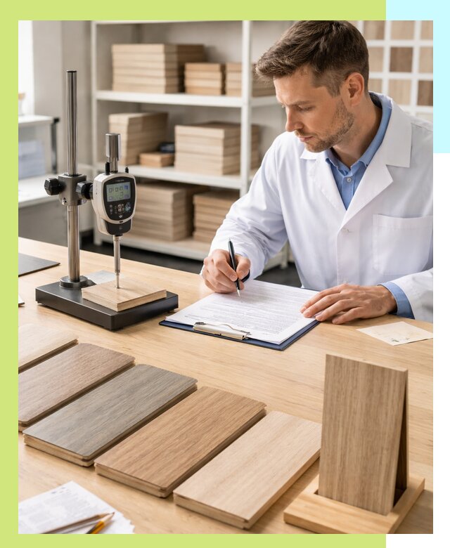 Сертификация ламината с испытаниями и оформлением документов в Дальнереченске