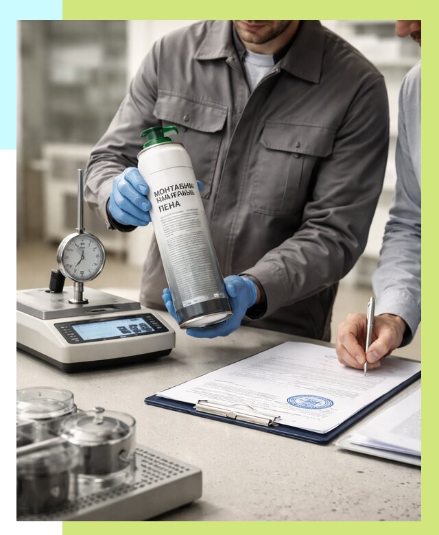 Сертификация монтажной пены в Дальнереченске от 15285 р. | Алешин-Длн