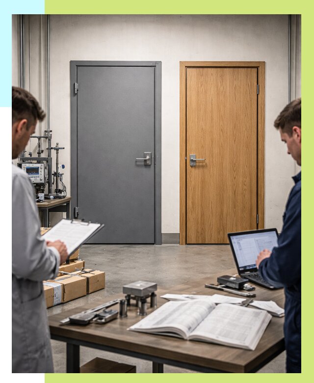 Сертификация дверей в Дальнереченске от 8152 р. под ключ | Алешин-Длн