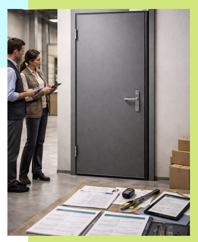 Сертификация противопожарных дверей в Дальнереченске от 9171 р. | Алешин-Длн