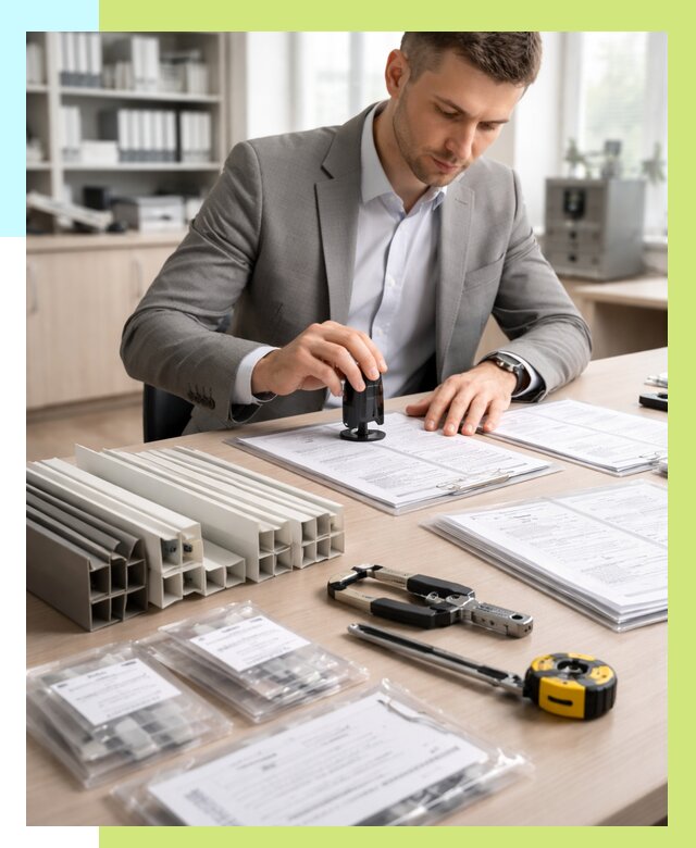 Сертификация ПВХ продукции в Дальнереченске от 8662 р., Алешин-Длн