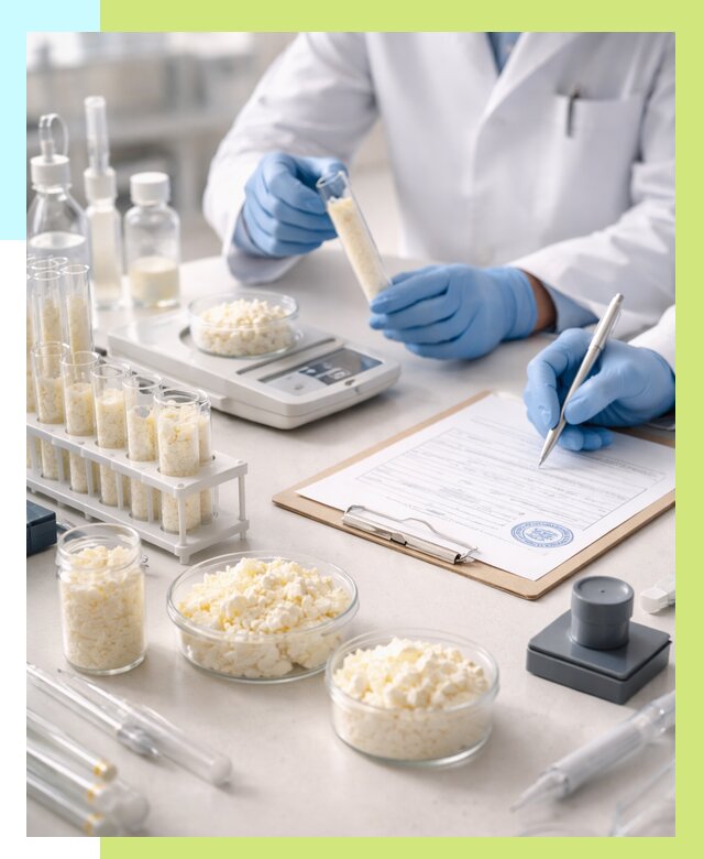 Сертификация творога в Дальнереченске от 12228 р. под ключ | Алешин-Длн