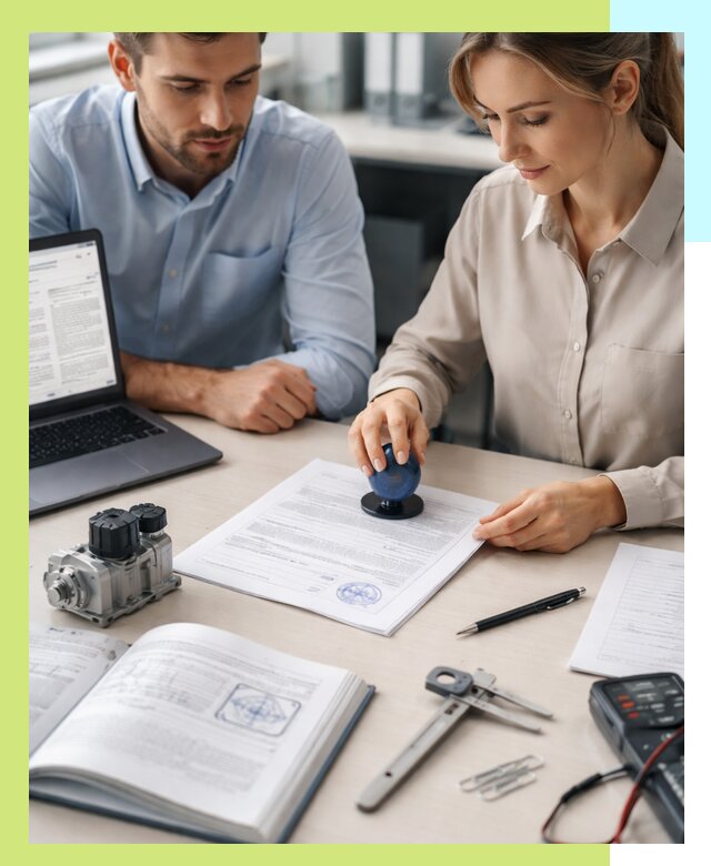 Выдача паспорта изделия и техническая экспертиза продукции в Дальнереченске