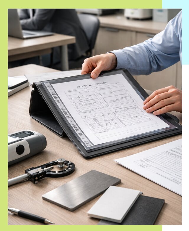 Оформление паспорта материала для продукции в Дальнереченске