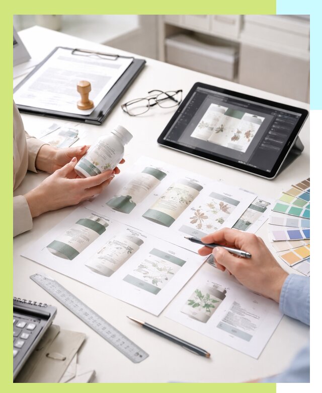 Профессиональная разработка дизайна и текста этикетки продукции в Дальнереченске