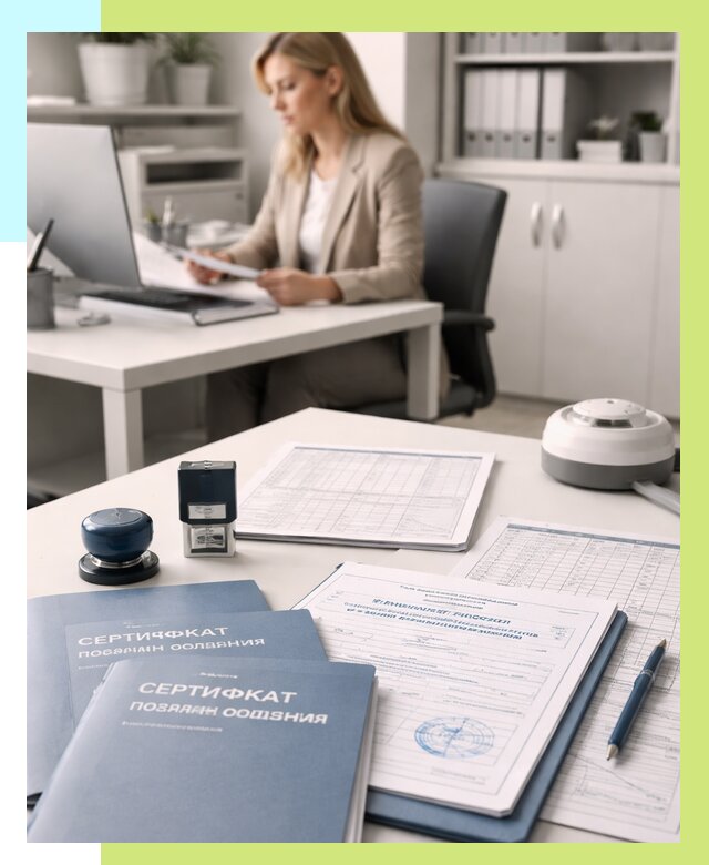 Сертификаты пожарной безопасности в Дальнереченске от 15285 р. | Алешин-Длн