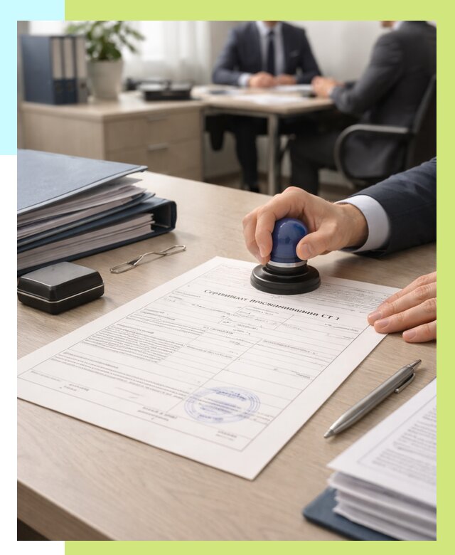 Сертификат происхождения СТ 1 в Дальнереченске от 4586 р. | Алешин-Длн