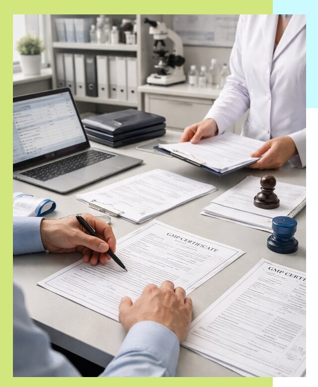 Оформление сертификата GMP в Дальнереченске для фармпроизводства