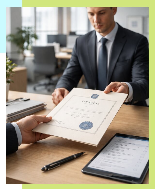 Сертификат ISO 30301 в Дальнереченске от 35665 р. | Алешин-Длн - под ключ