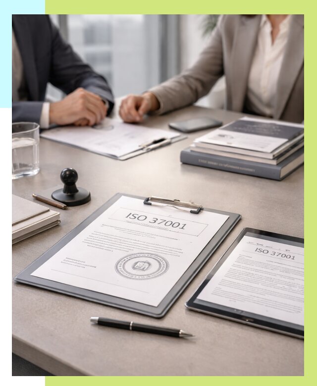 Сертификат ISO 37001 в Дальнереченске оформить от 122280 р. Алешин-Длн