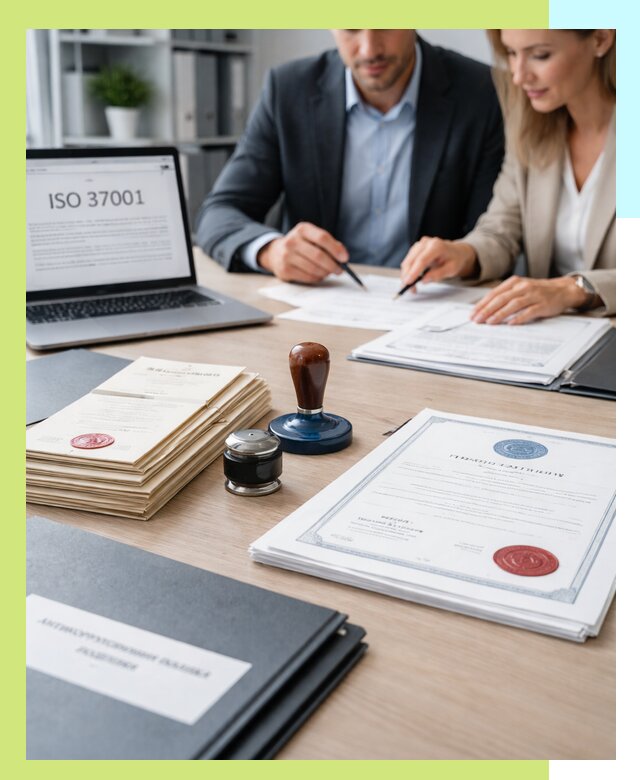 Получение сертификата ISO 37001 по системе борьбы с коррупцией в Дальнереченске