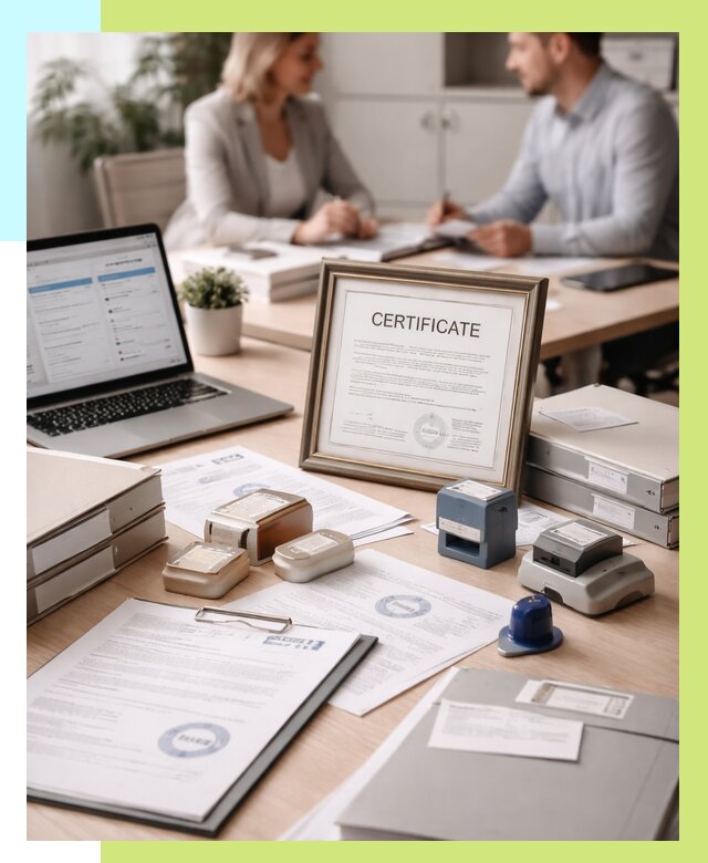 Сертификация компании в Дальнереченске от 45855 р. | Алешин-Длн — заказ